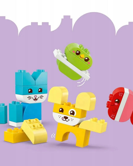 LEGO DUPLO Kūrybiški gyvūnėliai 3 viename 10477