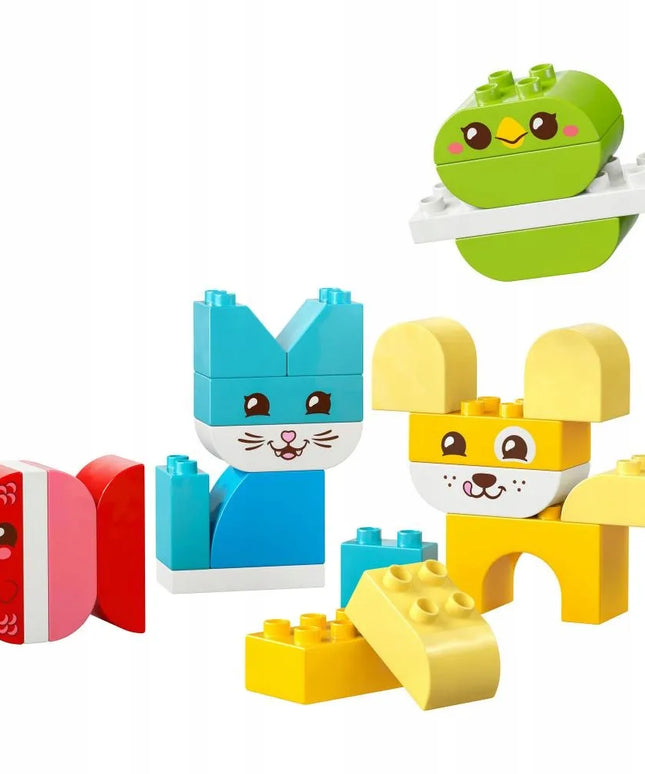 LEGO DUPLO Kūrybiški gyvūnėliai 3 viename 10477