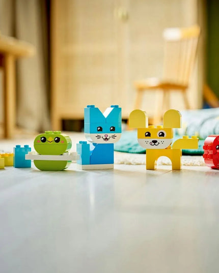 LEGO DUPLO Kūrybiški gyvūnėliai 3 viename 10477