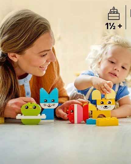 LEGO DUPLO Kūrybiški gyvūnėliai 3 viename 10477