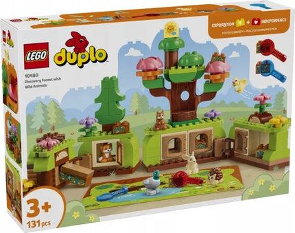 LEGO DUPLO Miesto 10480 Nuotykių miškas su laukiniais gyvūnais