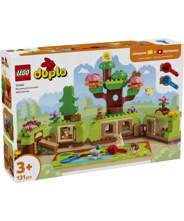 LEGO DUPLO Miesto 10480 Nuotykių miškas su laukiniais gyvūnais