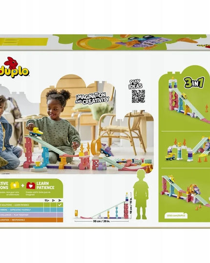 LEGO DUPLO TOWN Kūrybiškos 3 viename trasos su transporto priemonėmis 10478