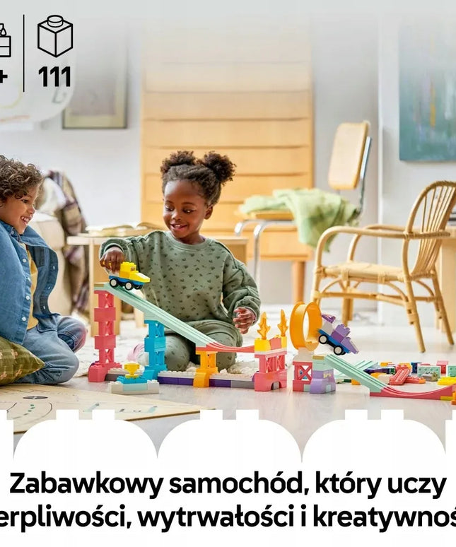 LEGO DUPLO TOWN Kūrybiškos 3 viename trasos su transporto priemonėmis 10478