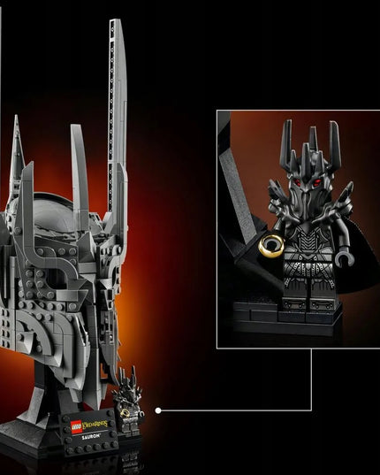 LEGO ICONS Žiedų valdovas: Saurono šalmas 11373