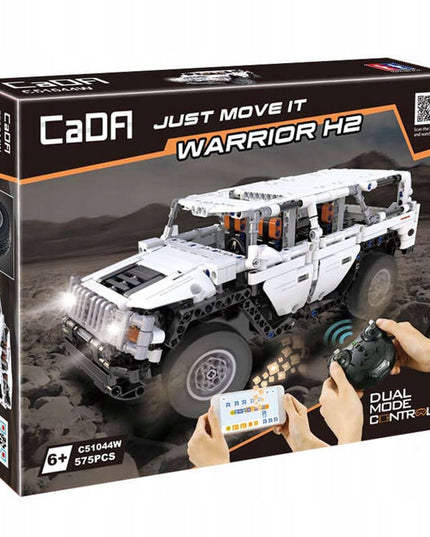 LEGO konstruktorius CaDA nuotoliniu būdu valdomas visureigis Warrior H2