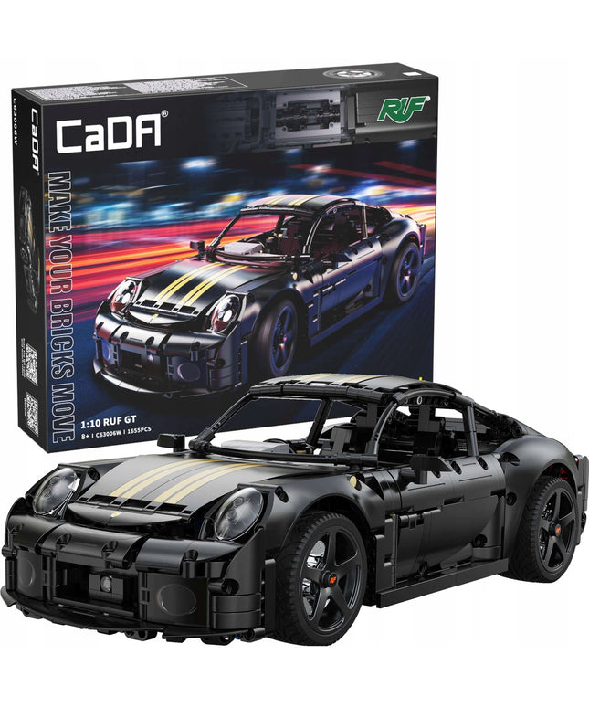 LEGO konstruktorius CaDA RUF GT sportinis automobilis, 1655 detalių