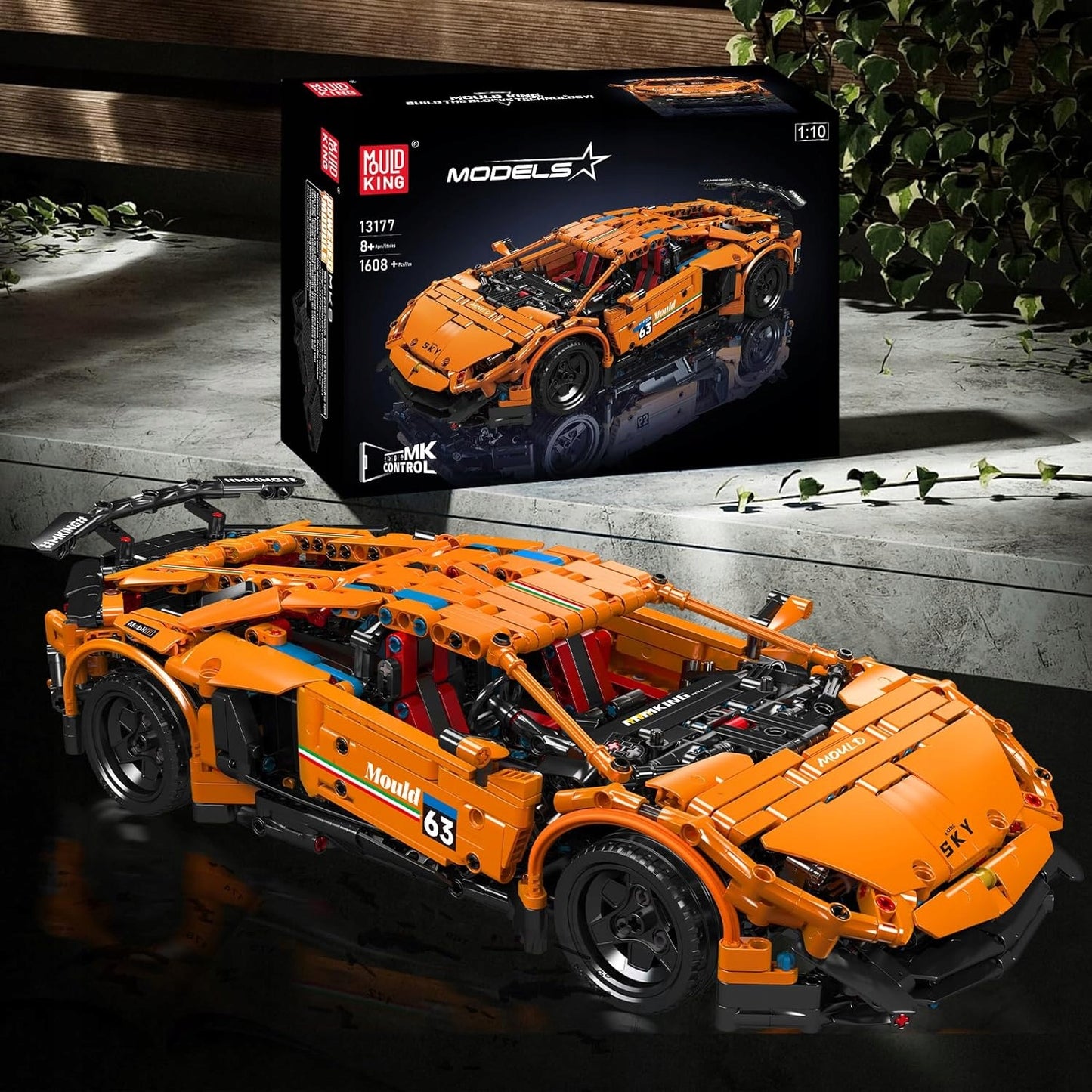 LEGO konstruktorius Mould King Lamborghini Aventador SVJ