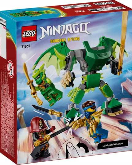 LEGO Ninjago 71862 Lloydo drakono mechanizmas – kovinis rinkinys