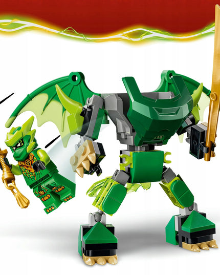 LEGO Ninjago 71862 Lloydo drakono mechanizmas – kovinis rinkinys