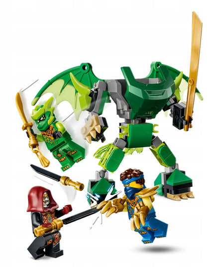 LEGO Ninjago 71862 Lloydo drakono mechanizmas – kovinis rinkinys