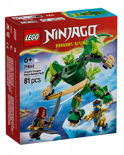 LEGO Ninjago 71862 Lloydo drakono mechanizmas – kovinis rinkinys