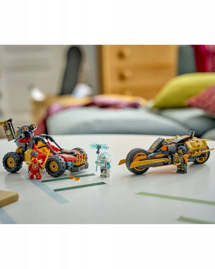 LEGO NINJAGO Kaio ir Cole'o daugiafunkcės transporto priemonės 71864