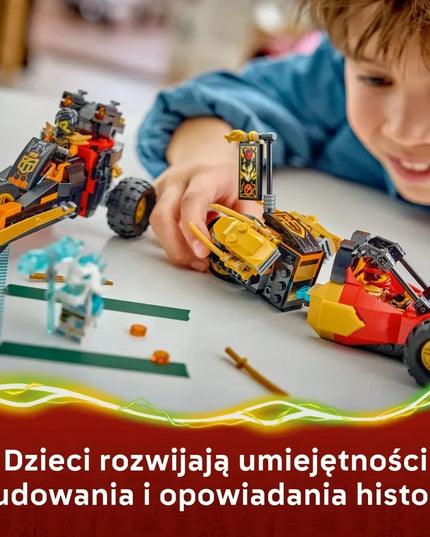 LEGO NINJAGO Kaio ir Cole'o daugiafunkcės transporto priemonės 71864