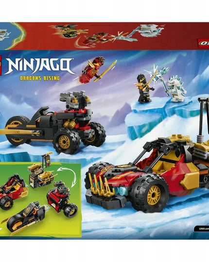 LEGO NINJAGO Kaio ir Cole'o daugiafunkcės transporto priemonės 71864