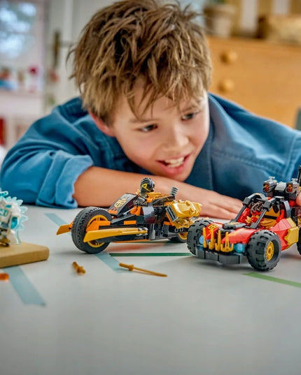 LEGO NINJAGO Kaio ir Cole'o daugiafunkcės transporto priemonės 71864
