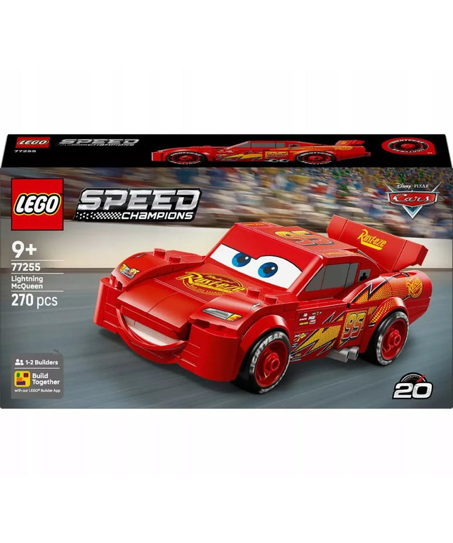 LEGO SPEED CHAMPIONS Disney Ratai Žaibas Makvynas 77255