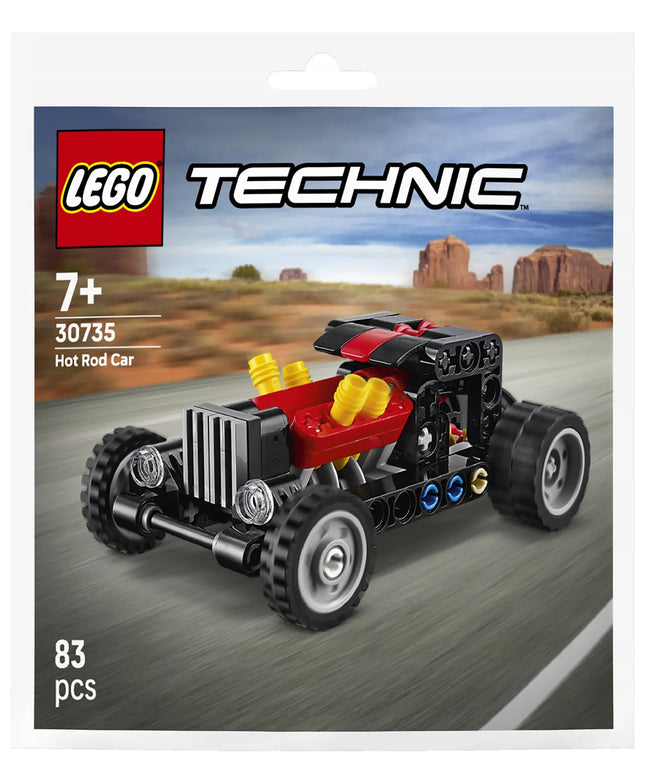 LEGO Technic Hot Rod 30735 lenktyninis automobilis