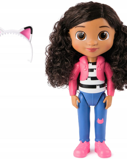 Lėlė Gabi iš Gabby's Dollhouse su kačiuko ausytėmis, 32 cm