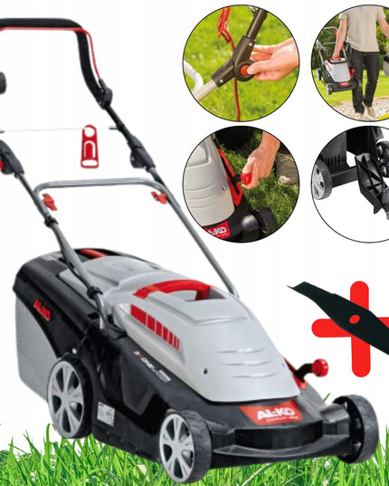 Lengva elektrinė vejapjovė AL-KO Comfort 40 E 1400W 40cm + atsarginis peilis