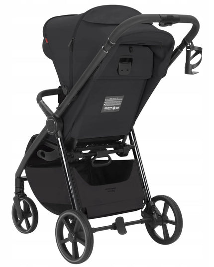Lengvas sportinis vežimėlis Carrello Bravo M Lite, LED apšvietimas, juodas