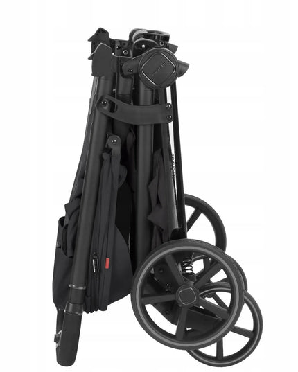 Lengvas sportinis vežimėlis Carrello Bravo M Lite, LED apšvietimas, juodas