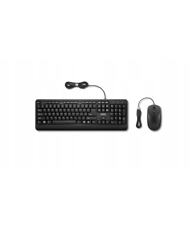 Lenovo 160 Combo laidinis klaviatūros ir pelės rinkinys, US išdėstymas, juodas