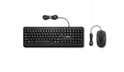 Lenovo 160 Combo laidinis klaviatūros ir pelės rinkinys, US išdėstymas, juodas