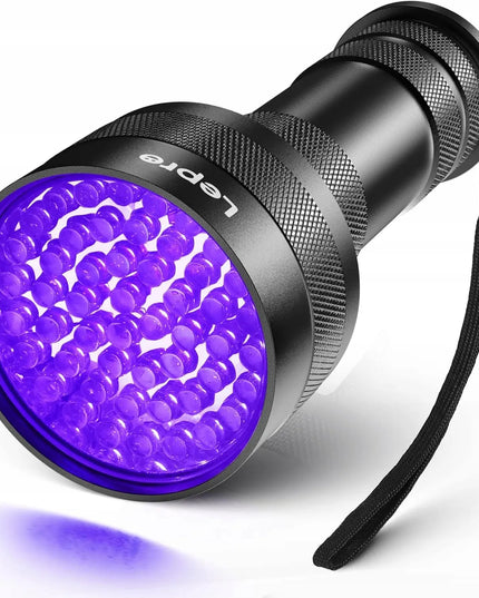 Lepro HD51 UV LED 395nm žibintuvėlis – dėmių detektorius ir banknotų tikrintuvas