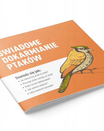 Lesykla paukščiams žiemai – grūdų tūbelė + 1kg lesalo + patarimų knygelė