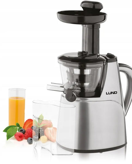 Lėtaeigė sulčiaspaudė Lund 67840, 150 W, BPA-FREE, sidabrinė