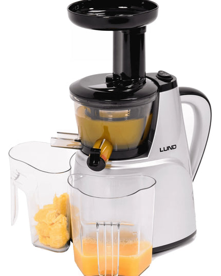 Lėtaeigė sulčiaspaudė Lund 67840, 150 W, BPA-FREE, sidabrinė