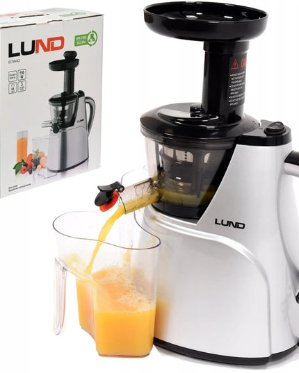 Lėtaeigė sulčiaspaudė Lund 67840, 150 W, BPA-FREE, sidabrinė