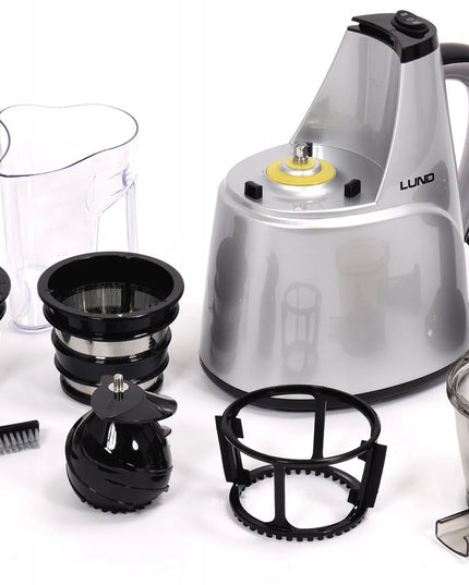 Lėtaeigė sulčiaspaudė Lund 67840, 150 W, BPA-FREE, sidabrinė