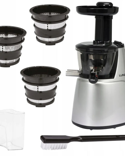 Lėtaeigė sulčiaspaudė Lund 67840, 150 W, BPA-FREE, sidabrinė
