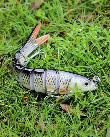 5 vnt. Lėtai Skęstantys Žvejybos Masalai Ešeriams, Upėtakiams, Lydekoms – 10 cm, 11 g, Gėlam ir Sūriam Vandeniui