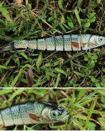 5 vnt. Lėtai Skęstantys Žvejybos Masalai Ešeriams, Upėtakiams, Lydekoms – 10 cm, 11 g, Gėlam ir Sūriam Vandeniui