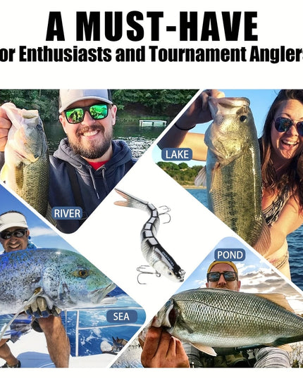 5 vnt. Lėtai Skęstantys Žvejybos Masalai Ešeriams, Upėtakiams, Lydekoms – 10 cm, 11 g, Gėlam ir Sūriam Vandeniui