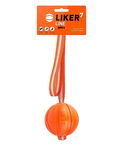 Liker Line 7 žaislas šunims su dirželiu vidutinių veislių šunims