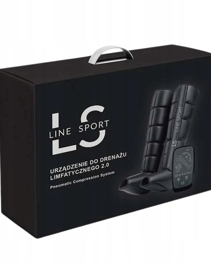 Limfodrenažo prietaisas, kojų masažuoklis Line Sport, L dydis