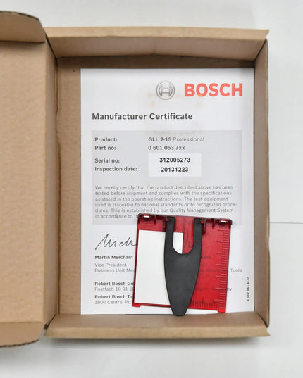 Linijinis kryžminis lazeris BOSCH GLL 2-15 G