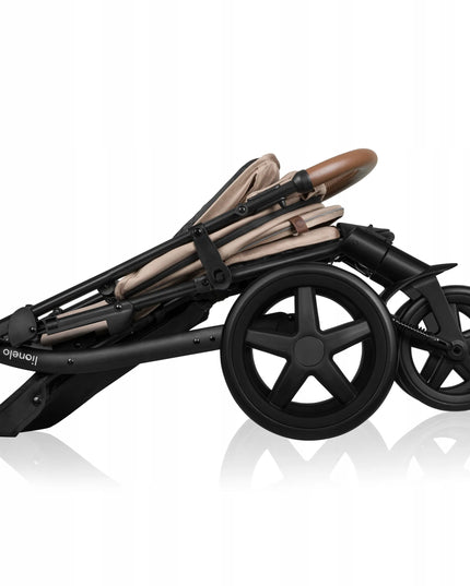 LIONELO sportinis vežimėlis iki 22 kg ANNET PLUS BEIGE SAND