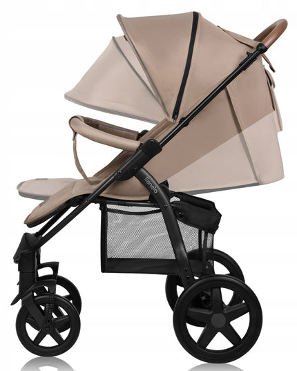 LIONELO sportinis vežimėlis iki 22 kg ANNET PLUS BEIGE SAND