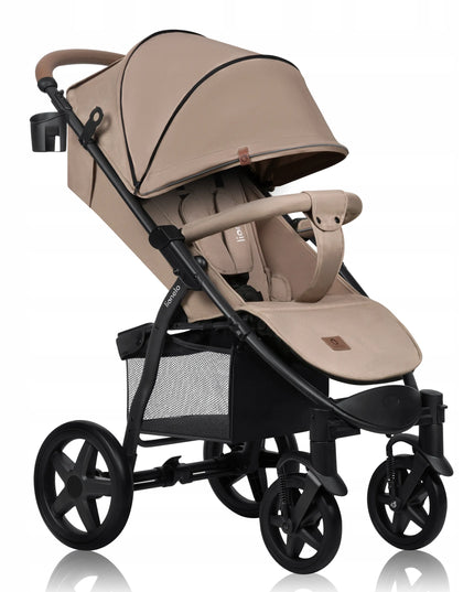 LIONELO sportinis vežimėlis iki 22 kg ANNET PLUS BEIGE SAND
