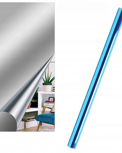 Lipni plėvelė veidrodinė lipnioji sienoms ir baldams 200 x 30 cm