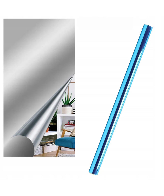 Lipni plėvelė veidrodinė lipnioji sienoms ir baldams 200 x 30 cm