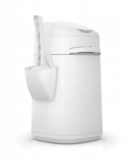 LitterLocker Design konteineris-šiukšliadėžė panaudotam kraikui su kastuvėliu + kasetė
