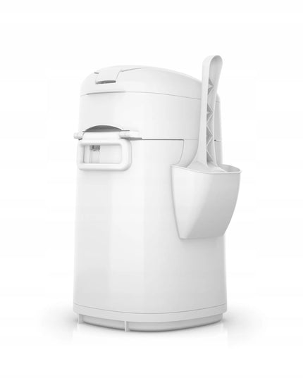 LitterLocker Design konteineris-šiukšliadėžė panaudotam kraikui su kastuvėliu + kasetė