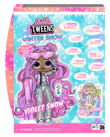 L.O.L. Surprise! Winter Tweens lėlė - Violet Snow