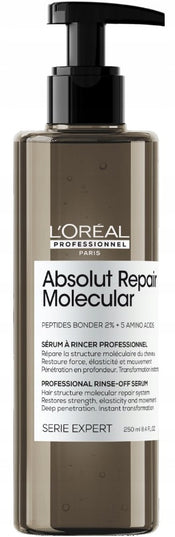 L'OREAL Absolut Repair Molecular serum pažeistiems plaukams, 250 ml